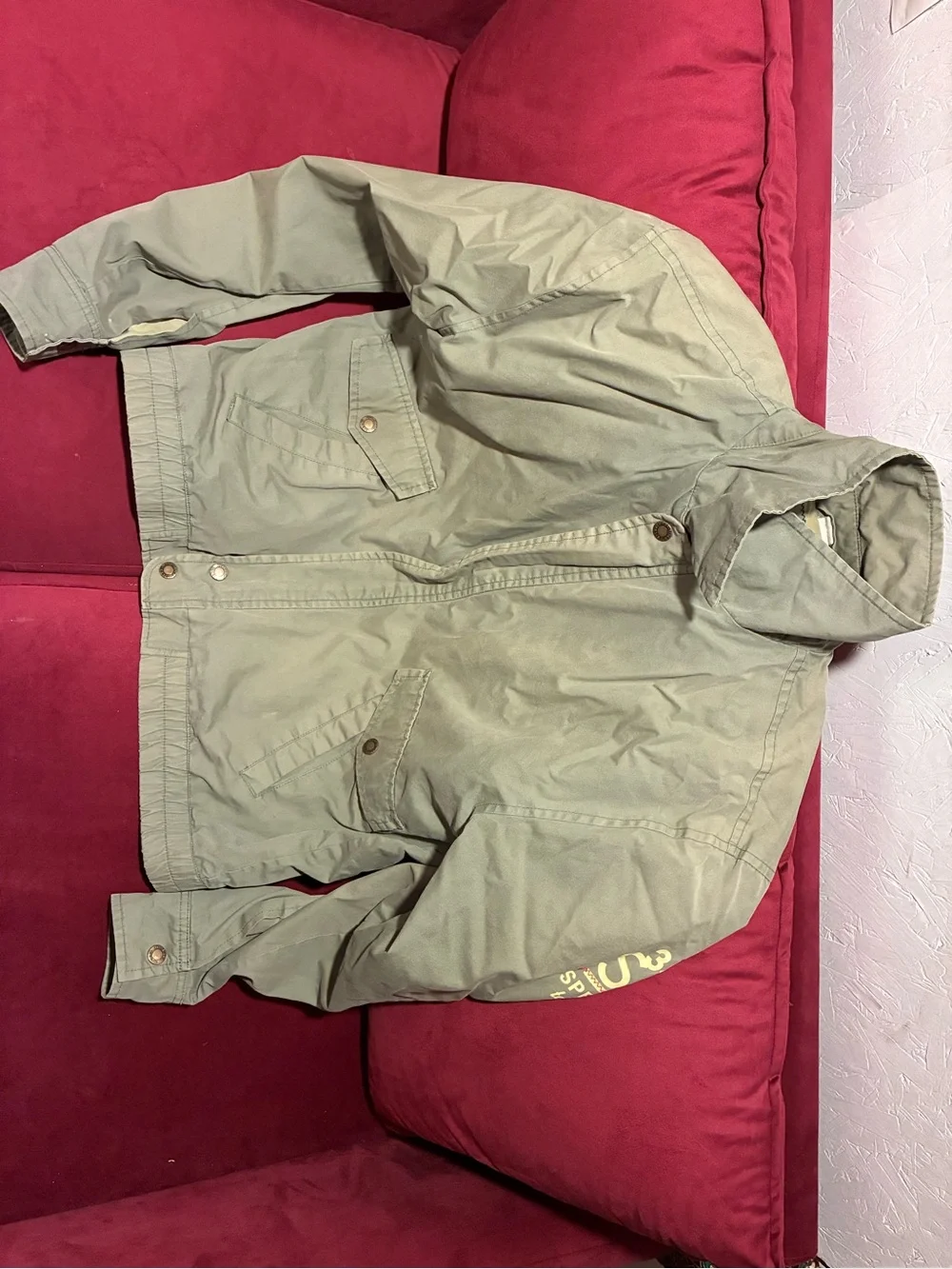 Sperry Olive Green Military Field Jacket